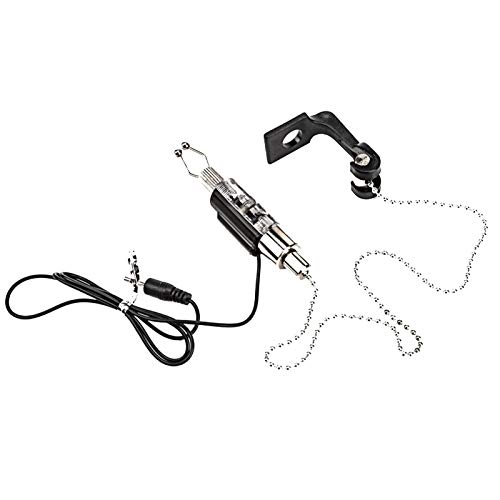 Alarme de pesca, pesca ao ar livre, aço inoxidável, alarme de mordida, indicador de sinal, ferrament