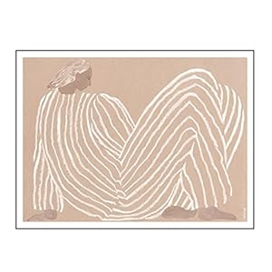 YYDZ Nordic Slaapkamer Decoratie Schilderij Moderne Minimalistische Woonkamer Sofa Decor Schilderij Retro Portret-Zwart…