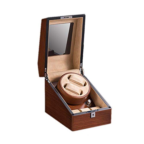 Boîte de rangement de montre pour table de chevet avec coffret rotatif silencieux pour femme