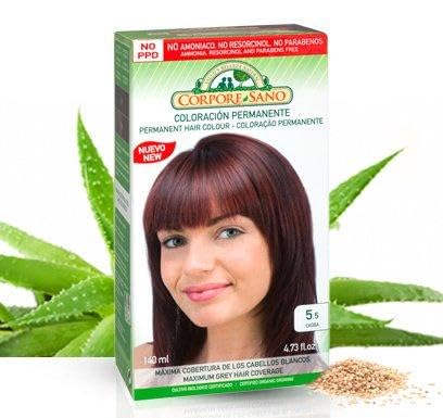 Corpore Sano Tinte Permanente para Cabello (~5.5 Caoba) miniatura 1
