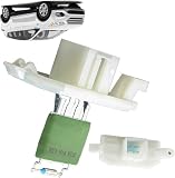 Blower Motor Resistor for Ford BMax, Heater Blower Motor Fan Resistor, 4Pin 12V Blower Motor Fan Resistor Heater, for Ford BMax Grand CMax mk2 Ecosport Focus mk3 2010-Onwards Transit AV1118B647AB
