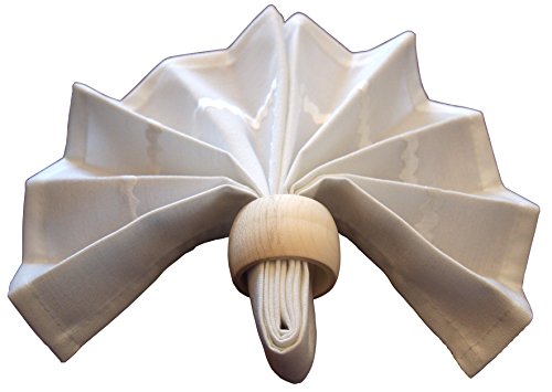 Efo Wooden Napkin Rings 6-Pieces Set By Wooden Napkin Ring #TOP5