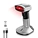 Produktbild REEXBON Barcode Scanner Bluetooth Wireless Kabellos 1D 2D QR mit Ständern 2.4 GHz und USB Kabellos Handscanner mit Smarter Ladestation