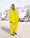 ONGUARD 79054 PVC on Non-Woven Polyester Protex Elastic Waist Trouser, Yellow, Size X-Large