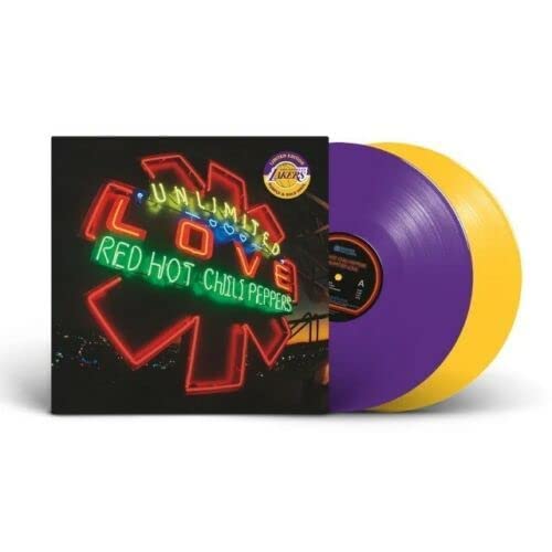 Unlimited Love Vinyl, Limited Edition Purple & Gold Lakers Exclusive, Red Hot Chili Peppers