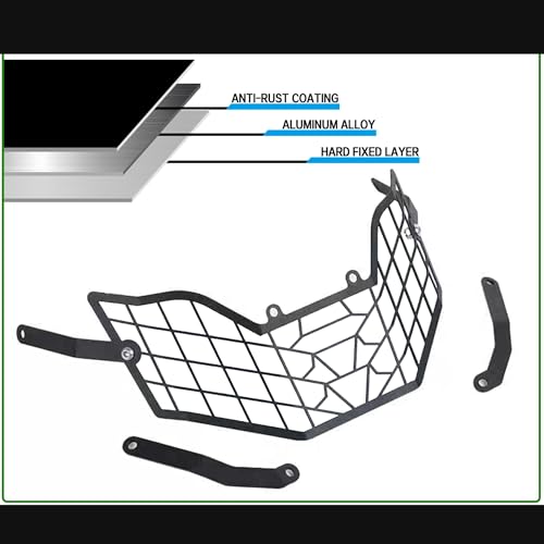 Cache phare pour Cyclone RX401 grille de protection noire pour optique