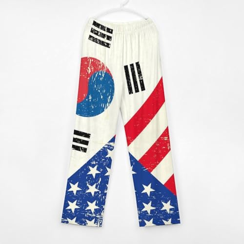 USA And Korean FlagChildren's Casual Pajamas150CM2