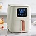 Bezolejowa, nieprzywierająca frytownica powietrzna, Elektryczna frytownica na gorące powietrze, Niska żywotność tłuszczu, Pojemność 5 l, Typ dotykowy, Prosta obsługa