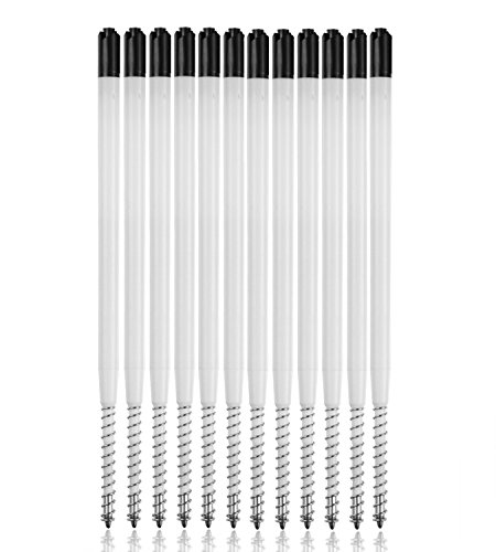 MEKO Refill Ink 1 Dozen (Black Ink) - These Ink are ONLY Compatible with MEKO [3 in 1 Basic Series] Stylus pens, NOT for MEKO 3-in-1 Disc Stylus