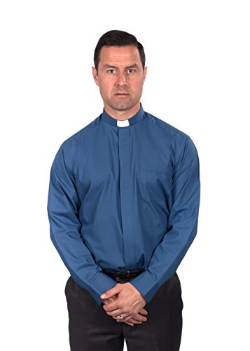 Reliant Men's Clergy Shirt - Tab Collar Long Sleeve