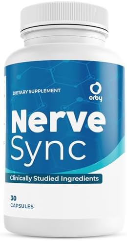 Orby NerveSync – Natural Daily Wellness Supplement with Plant-Based Ingredients – Non-GMO, GMP Certified, Made in USA – 30 Capsules, 1-Month Supply