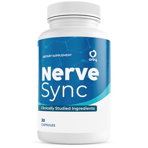 Orby NerveSync – Natural Daily Wellness Supplement with Plant-Based Ingredients – Non-GMO, GMP Certified, Made in USA – 30 Capsules, 1-Month Supply