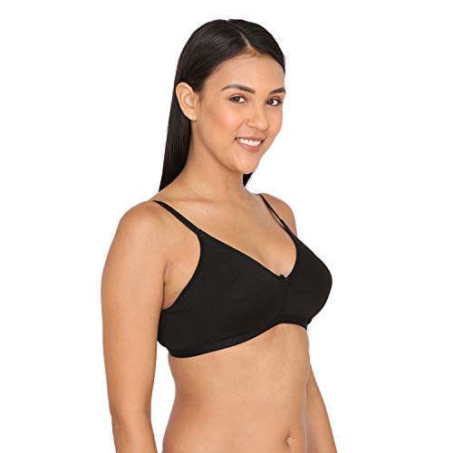 Image of Zivame Everyday Double Layered Non Wired 3 /4th Coverage T-Shirt Bra - Georgia Peach