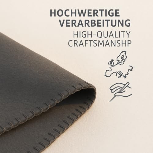 Betz Fleecedecke 130x170 cm 180g/m² – Weiche Wohndecke & Kuscheldecke – Flauschige Sofadecke als Tagesdecke – Leicht, wärmend & pflegeleicht – Farbe Anthrazit