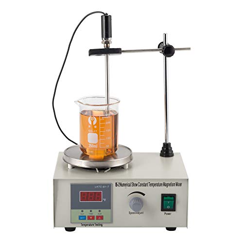 Magnetic Stirrer Hotplate Digital Magnetic Mixer W/ 300w Heating Plate