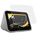 Produktbild atFoliX Panzerfolie kompatibel mit Lenovo Smart Clock Schutzfolie, entspiegelnde und stoßdämpfende FX Folie (2X)