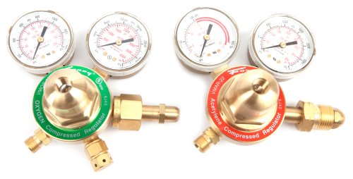 Forney 1707 Torch Kit, Medium Duty, Deluxe Cutting, Victor Type , Heating Torch, Oxygen Acetylene Kit Outfit #TOP3