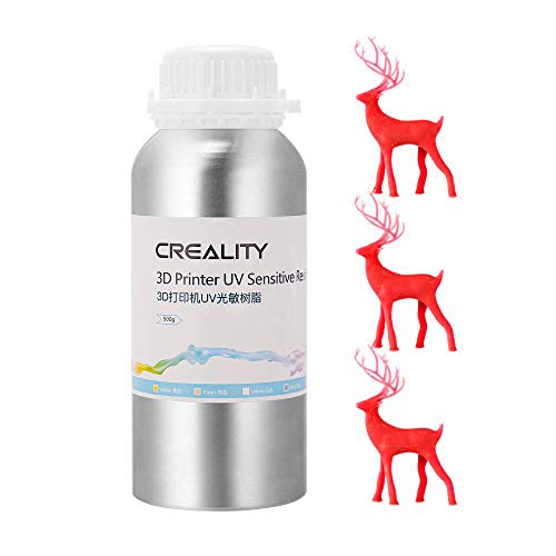 【Creality 3D】SLA LCD 光造形3Dプリンター用 レジン 1000g (Red)