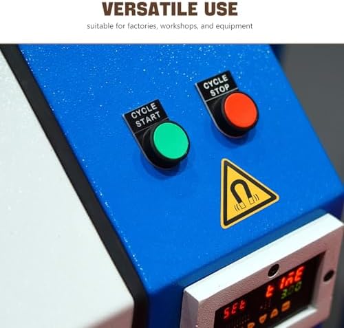 NUOBESTY 10 adet su geçirmez güvenlik uyarı levhası, manyetik alanlar için, kendinden yapışkanlı uyarı çıkartması, cihaz güvenliği için, sanayi atölyeleri için - Görsel 3