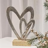Interlocking Heart Sculpture