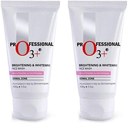 03+ Brightening and Whitening Face Wash, 100g, Pack of 2