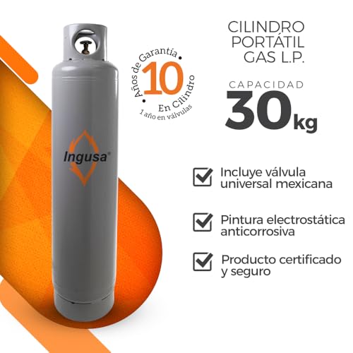 Tambo de gas 9 tambo de gas marca INGUSA (3)