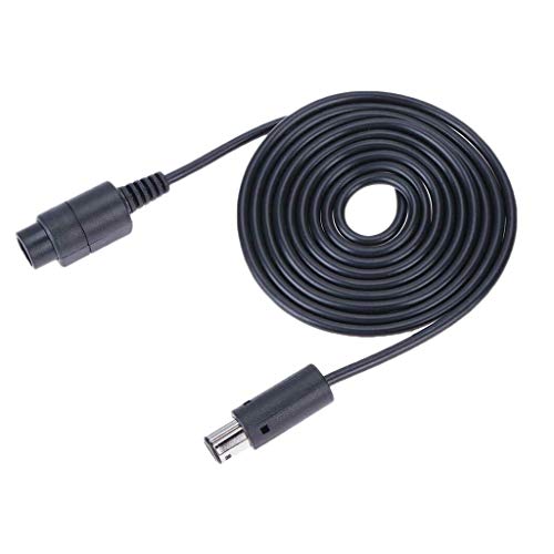 Serenable Controlador De Jogo Classic Wired Joystick D-Pad Analógico Para Wii - Preto