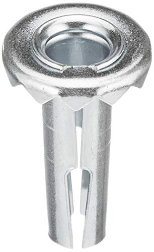 Merriway BH01563 40 mm Einzelrad-Laufrollen Sockelmontage, Weiß, 4 Stück