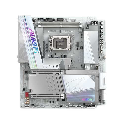 Image of GIGABYTE Z890 AORUS Tachyon ICE Intel Core Ultra (Series 2) LGA 1851 Motherboard, E-ATX, DDR5, 4X M.2, PCIe 5.0, Thunderbolt 4, WIFI7, 5GbE LAN, D5 Bionic Corsa