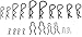 Dorman HELP! 93036 Hair Pin Asst Carded