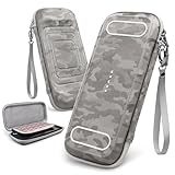 jeux nintendo switch lite occasion Protection à 360° avec coque rigide en EVA et intérieur en velours : La coque rigide en EVA offre une excellente protection contre les chocs, les chutes et l'eau, protégeant votre console des impacts, des éclaboussures et des rayures. À l'intérieur, la doublure en velours doux protège les boutons et l'écran de votre Switch 2, assurant une protection à 360° pendant le stockage et le transport.
