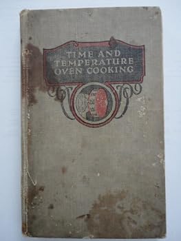 Hardcover Time and Temperature Oven Cooking Book
