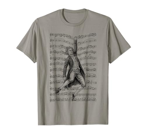 Photo de Ludwig Van Beethoven Compositeur drôle Partition Musicien T-Shirt