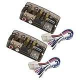 CLISPEED Convertisseur Audio Voiture Haut vers Faible avec Retardateur Adaptateur Câble H...