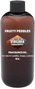 Fruitie Pebbles Fragrance Oil Our Version of The Brand Name 16 oz Bottle for Candle Making, Soap Making, Tart Making, Room Sprays, Lotions, Car Fresheners, Slime, Bath Bombs, Warmers...