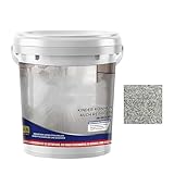 Epoxy Sand Floor Coating, Self Leveling Epoxy Colored Sand, Quick-Dry Waterproof Water Based Epoxy Floor Paint, For Both Indoorand Outdoor (Gray(B))