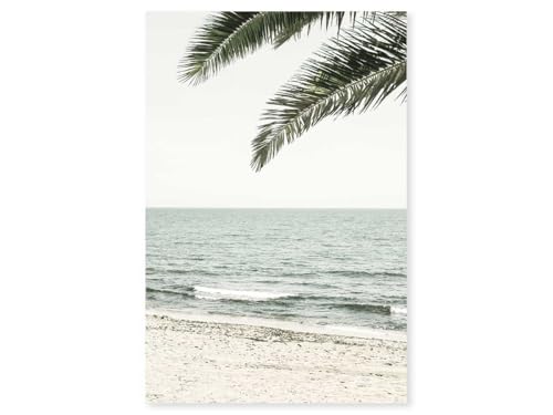 Tableau Plage Tropicale Toile Écoresponsable pour Transformer Votre Intérieur - 2