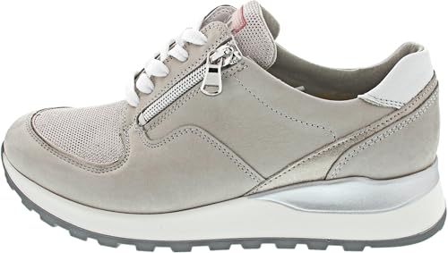 Chaussures Waldläufer Hiroko beige pour adulte avec semelle amovible confort