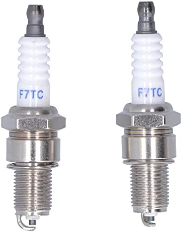 VooGenzek 3 Stücke F6TC Zündkerzen, Zündkerzen F6TC Ersatz, Rasenmäher