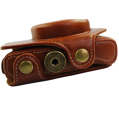 Cubierta Protectora para Cámara Canon G7X Marrón Claro - Fernando Cortés