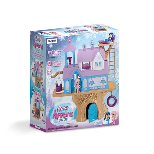 Casa Na Arvore Snow, Homeplay, Com Bonecos