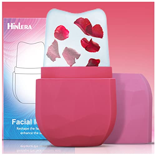 Ice Face Roller, Ice Holder for Face and Eye, Skin Care Silicone Ice Stick, Reusable Beauty Ice Mold for Face, Facial Ic