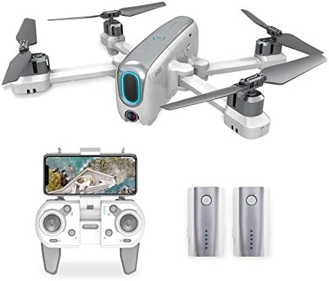GPS Foldable Drone with Camera 1080P for Beginners, 5G WiFi FPV Live Video Quadcopter with One Key Return & Active Track, 34 Minutes Long Time Flight (2 Batteries & Carrying Bag)