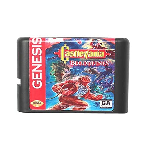 Royal Classic Castlevania Bloodlines NTSC-USA 16 bit MD Game Card For Sega Mega Drive For Genesis
