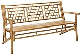 MGP Standard Square Pattern Bamboo Bench