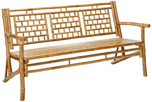 MGP Standard Square Pattern Bamboo Bench