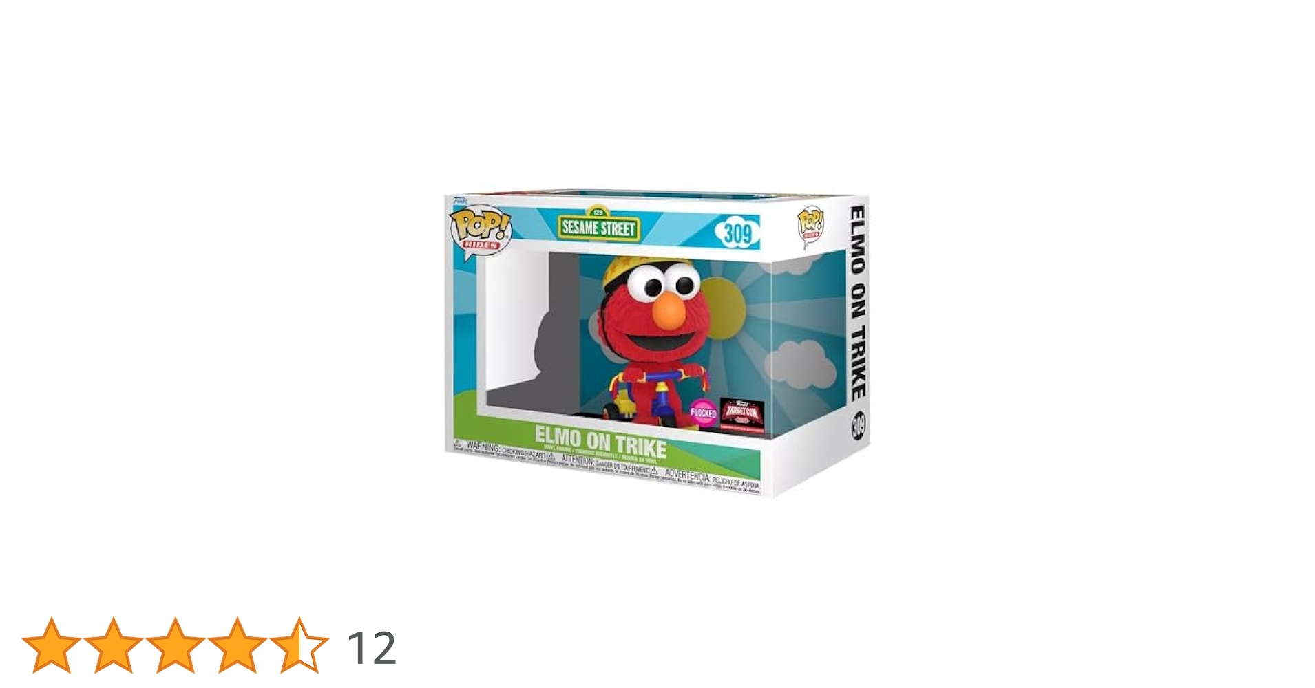 Amazon.co.jp: Funko POP Rides:セサミストリートエルモ・オン