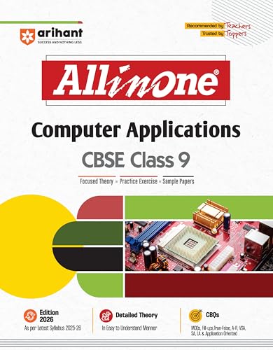 Image of (Old Edition) Arihant All In One Information Technology, Computer, Class 9th Based On NCERT For CBSE Exams 2025-26