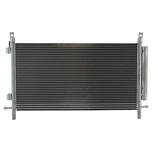 Image of TRQ A /C Condenser and Receiver Drier Assembly Compatible with 2010-2011 Chevrolet Camaro