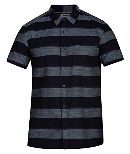 Hurley Men's Blocked Stripe Top t-shirt rayé à manches courtes pour homme